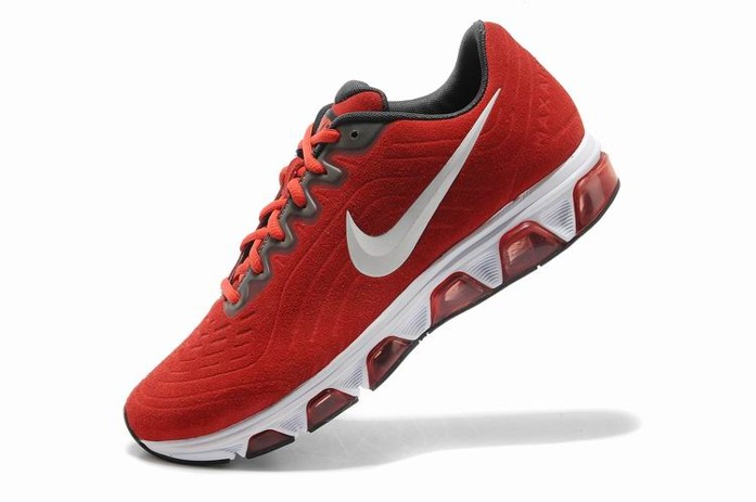 Nike Air Max 2015 Chaussures Hommes fourrure rouge sur la vente blanc rouge (1)